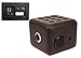 Produktbild Boom Ottoman Bluetooth Lautsprecher Sound Cube - Integrierte Subwoofer und Stereo Lautsprecher, Lautstärke, Bass & Audio Jack (Chocolate Brown)