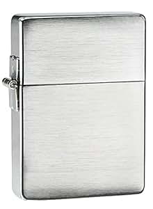 Zippo Lighter Replica Hand Satin Silver