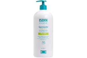 ISDIN Germisdin Aloe Vera Gel de Baño para una Limpieza Diaria que Ayuda a Aliviar y Proteger la Piel y Respeta la Función Barrera. Pack de 2 Unidades de 1.000 ml