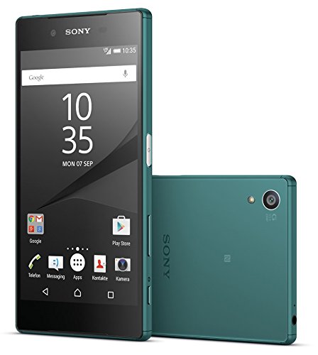 Sony Xperia Z5 Smartphone (5,2 Zoll (13,2 cm) Touch-Display, 32 GB interner Speicher, Android 5.1) grÃ¼n