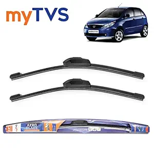 myTVS Frameless Wiper Blade for Tata Indica Vista All Year (24 x 16)