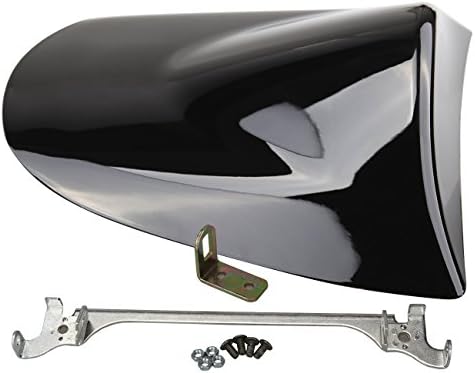 Ambienceo Motorcycle Rear Seat Cover Rear Cowl Fairing Black for Kawasaki ZX6R Z1000