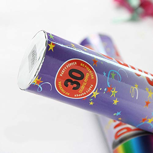 Wuudi Handbrause/Streupistole für Hochzeit, 30 cm, 6 Stück