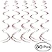 Produktbild Erosion 30 stücke Rose Gold Folie Hängen Wirbelt Dekorationen Hochzeit Deckenbehänge Girlanden Brautdusche Baby Shower Birthday Party Favors Dekorationen