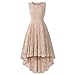 Produktbild  JUSTSELL 1950er Kleider für Damen Herbst,Frauen 50er Vintage Retro Kleider Blumen Spitze Abendkleid Lange Ärmel Cocktailkleid Brautjungfer Hochze Kleider