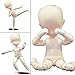 Produktbild Action Figuren Modell, Starall Menschliche Schaufensterpuppe 2.0 Körper Kun Puppe Body-Chan Mann / Frau Action-Figur DX-Set mit Zubehör-Kit, ideal zum Zeichnen, Skizzieren, Malerei