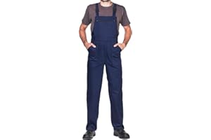 MAZALAT work wear Salopette Longue avec Poches Multifonctions Vêtements Professionnels pour Artisans, Maçons, Couvreurs, Menuisiers, Électriciens et Bien d'autres | Haute Qualité Made in EU