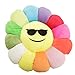 Produktbild Kinder Sonnenblume Emoji Design Plüsch Kissen (Einheitsgröße) (Sonnengläser)