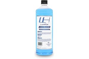 LH LUXHAIR Désactivateur d'adhésif LuxHair Lace Release pour extensions de cheveux. Retirez facilement votre perruque ou prothèse capillaire sans l'endommager |1L|