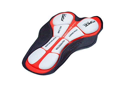 Fondello in gel per pantaloncini da ciclismo, antibatterico, antiparassitario, 3D, mod. 2852e.