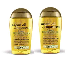 Ogx Moroccan Argan Oil Extra Strength 3.30 oz (Pack of 2)