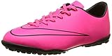  Nike Mercurial Victory V TF, Botas de fútbol para Niños, Rosa Hyper Pink Blk, 33.5 EU