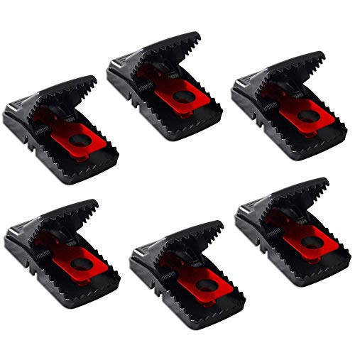 Kraftex [Traps-Catch Rodents Fast [6 Pack] [Quick Effective] Trapper Pack [Easy to Use ZERO Contact with Rats] Protect Children, Pets, Livestock Against Diseases and Pests