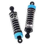 * 2ST Metall Vorderradstoßdämpfer für Wltoys 1/18 RC Modellauto A929-B A969-B A979-B Autoteile A959-B-12.