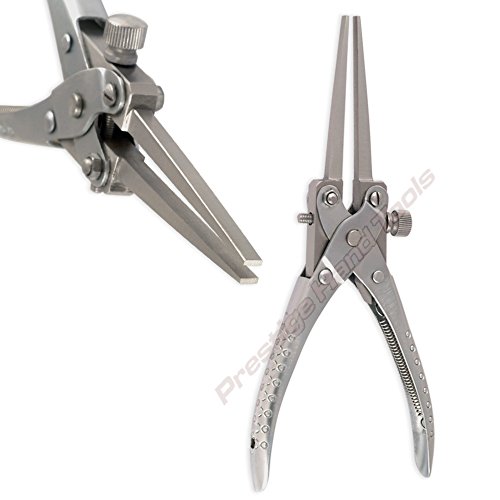 PTL® Parallel Long Flat Nose Pliers Musical Instruments Jewelry Making Tools Prestige # 029-21-20