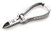 CANDURE® - Stainless Steel Nail Cutters, Nail Clippers, Nail Pliers. Suitable for Finger nails as well as Toenails.