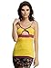 Clovia Women Cotton Spandex Camisole In Yellow RS.359.00
