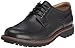 Produktbild Clarks Montacute Hall, Herren Derby Schnürhalbschuhe, Schwarz (Black Leather), 42.5 EU