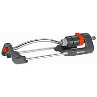 Gardena Classic Viereckregner Polo 220: Rasensprenger für gleichmäßige Flächenbewässerung von 90 -220 m², Reichweite 7…