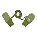 Cosilana Gloves / Mittens with Thumbs - - Light Green-Melange