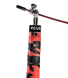 Profi Springseil (AUSVERKAUF!) für Sport & Fitness – Speed Rope, Hüpfseil, ideal für Boxen, Crossfit – verstellbares Springseil, Stahlseil, Kugellager + Tasche zur Aufbewahrung - 9