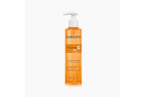 Babaria Vitamin C Gesichtsreinigungsgel, 200 ml, für alle Hauttypen, Gesichtsreiniger für Damen und Herren für alle Arten