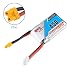 Produktbild GNB 450mAh 80C 2S 7.4V LiPo Akku mit XT30 Stecker Wide Version für Micro FPV Racing Drone Quadcopter