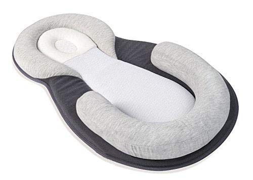 Preisvergleich Produktbild YIXINGLIAN tragbare Baby-Schlafkissen Pflegekissen Baby-Liege Krippe Matratzenmatte, weiß