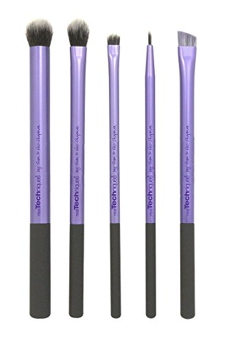 AHippo Professional 5pcs Starter Set RT Makeup Brushes, Box Set Case Beauty Facial Set Cosmetics Metal Handle