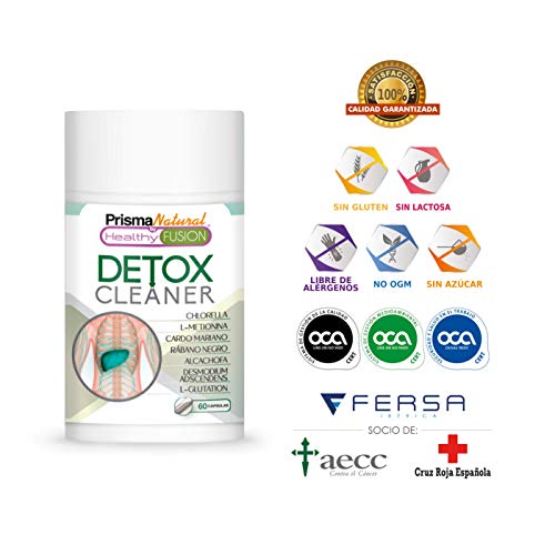 DETOX - Cardo Mariano + Rábano negro + Alcachofa Pura - Drenante y Depurativo - Elimina toxinas e impurezas - Estimula la función digestiva eliminando la pesadez - Controla el Colesterol - 60 Caps.