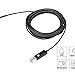 Produktbild THINKMIC USB-Inspektionskamera, Endoskop-Wasserdichtes 2,0-Megapixel-HD-Endoskop-Kamera-Schlange-weiches Kabel für PC/Latop/Computer-kompatible Android-Telefone - 78,7 Zoll (2 m)