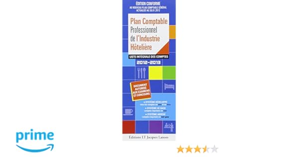 Amazonfr Plan Comptable Professionnel De Lindustrie - 