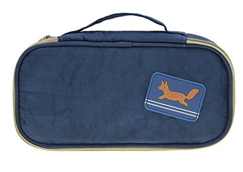 Multifunktionale Reisentasche - Elektronische Tasche, Kosmetiktasche, Medizintasche, Digital Speicher Paket Datenkabel Paket Tragetasche Elektronik Zubehör Tragbare Reisetasche Organisator Tasche Dunkelblau