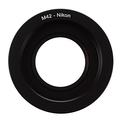 SODIAL R  M42 Visser objectif pour Nikon AI F Mont Camera Anneau adaptateur avec Verre de foyer Infini
