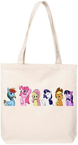 My Little Pony tote bag. My Little Pony print tote bag.My Little Pony shopping bag.