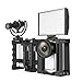 Produktbild Zecti Smartphone Video Rig, einstellbare Telefon Video Stabilisator mit Cold Shoe für Filmemacher Videofilmer, Aufnahme Vlogging Rig für Apple iPhone Samsung und Phone innerhalb von 7-Zoll-Bildschirm