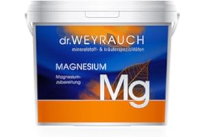 Dr. Weyrauch Mg Magnesium | 1 kg | Ergänzungsfuttermittel für Pferde | Mit Magnesiumbisglycinat