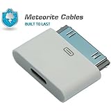 Lightning 8 Pin Female to 30 Pin Male Adapter for Iphone 4s 3 Ipod Touch 4