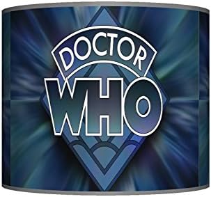 DR WHO CEILING LAMPSHADE ~ 10" DRUM ~ BOYS BEDROOM LAMP SHADE