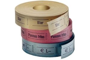 DIE IDEENWELT Rollen-Gutschein - Bratwurst - 1000 Stück weiss