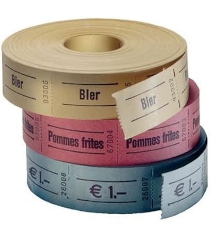 Herlitz 10733368 Entradas 1 Euro Arcados, Color Surtido, 5 X 1000 - View #3