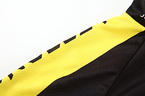 [Größe:S-5XL][option:Trägerhose,3D 2.8cm Sitzpolster] Fahrrad Trikot Langarm Radhose Radtrikot Fahrradbekleidung Herren Männer Hemd mit lange Ärmeln Set Cycling OutdoorTrikots Windjacke Neue - 3