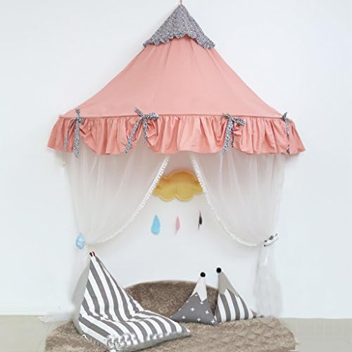 TING- Children Tents Cotton Cloth Interior Game Tents Nordic Style Girls Boys Indoor Fun Reading Baby Game House,(Only One Tent) ( Color : #2 , Size : L )
