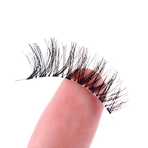 Weisy 5 Paar Kreuz Falsche Wimpern Dicke Fake Wimpern Lange Peitschen Make-up-Tools - 3