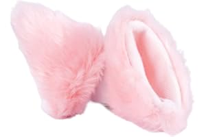 TUMNEA Orecchie per casco per casco da moto Casco da sci Orecchie da gatto in peluche Accessori per casco carini Orecchie per casco da bicicletta Casco da moto Orecchie per casco da snowboard (senza casco)