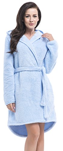 Dobranocka SSK.8045 Bata De Mujer,M,Azul Claro