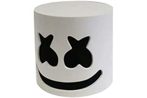 Candora DJ Mask Full Head Helmet Halloween Cosplay Mask Bar Music Props