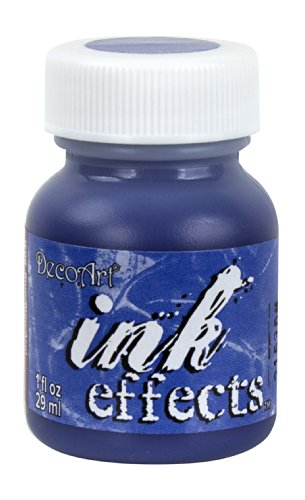 Decoart Ink Effects Fabric Transfer Farbe, 29 ml, Blau