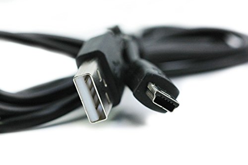 Kingfisher Technology 90cm USB Data Synch and Charger Power Black Cable Lead Adaptor (22AWG) for Snooper Truckmate Pro S5000 S5000T GPS - 3