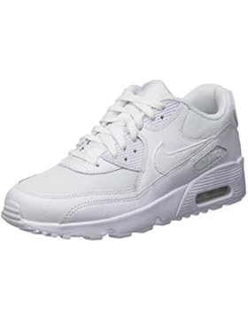 Nike Jungen Air Max 90 Mesh Gs Fitnessschuhe, Schwarz, 0 EU